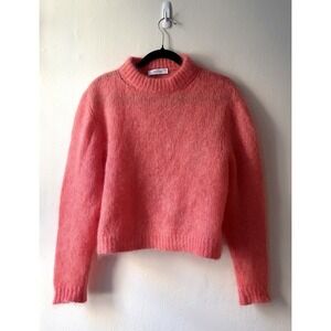 Roseanna Mohair Sam Jumper In Coral Size 42 Made In Italy $462